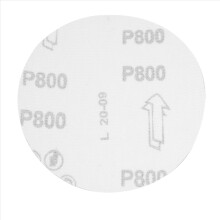 30 db 125 mm-es kerek csiszolópapír korong, szemcseméret: 320/400/600/800/1000/1500