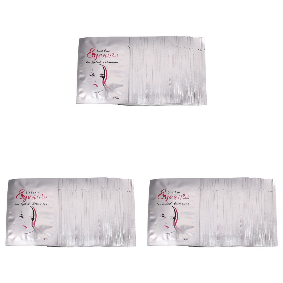 50 Pairs Eyelash Extension Under Gel Eye Pads Non-woven Patches