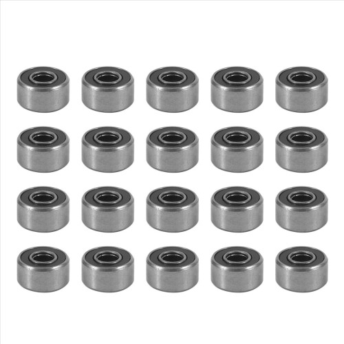 693RS 3mmx8mmx4mm Σφραγισμένο μινιατούρα ρουλεμάν βαθιάς αυλάκωσης 20 τεμάχια 1