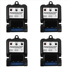 1 stk. ny 6V 12V 10A automatisk solpanelopladningscontroller