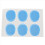 6pcs/set Snare Drum Mute Muffler Percussion Accessories(blue) 6