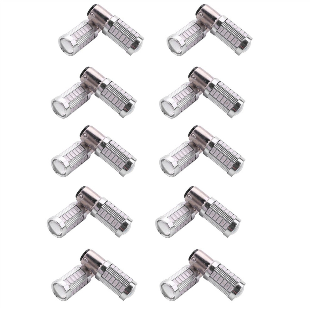 2Pcs 1157 P21/5W Bay15d Super Bright Stop Bulbs Red/Light 4711578783030