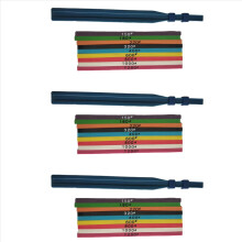 9 pezzi 100x4x1mm pietra per affilare in fibra ceramica per lucidatura stampi
