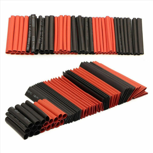 Juego de 127 fundas para cables termorretráctiles 2:1 1