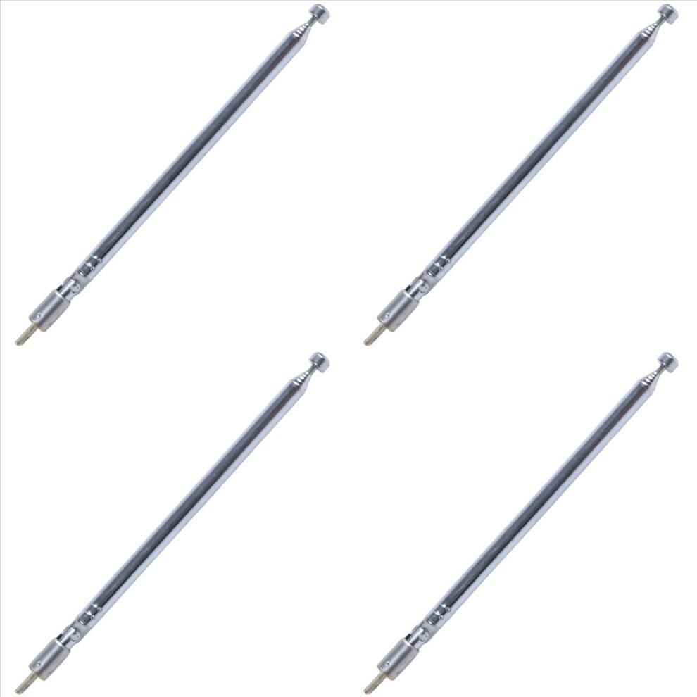 49Cm 19.3Inch 6 Sections Telescopic Antenna Aerial For Radio Tv 4711578796269