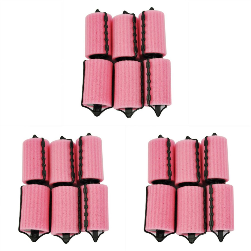 6 PCS Magic Hair Care Roller Style Sponge Curlers For Girl Ladies