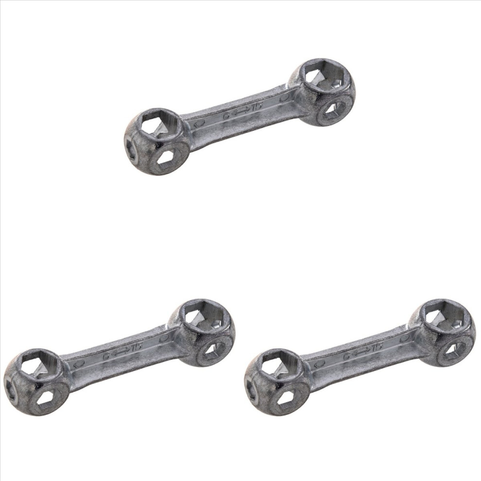 10 in 1 Bicycle Dumbell Wrench Spanner Bike Repair Tool 6mm-15mm