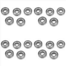 Rodamiento de bolas radial de ranura profunda 6000Z de 10 mm/26 mm/8 mm (5 unidades)