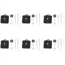 Quartz Clock Movement Mechanism DIY Repair Parts + White Hands