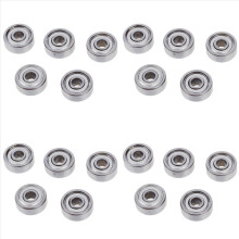 Rodamientos de bolas para ruedas pequeñas, blindados, de 4 x 13 x 5 mm, 624Z (5 unidades)