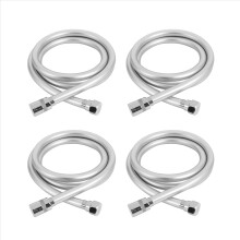 Wąż prysznicowy z PVC, zagęszczany pod wysokim ciśnieniem, gładki, antypoślizgowy, 1,5 m
