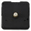 Clock Movement Mechanism with White Hour Minute Red Second Hand Kit 2