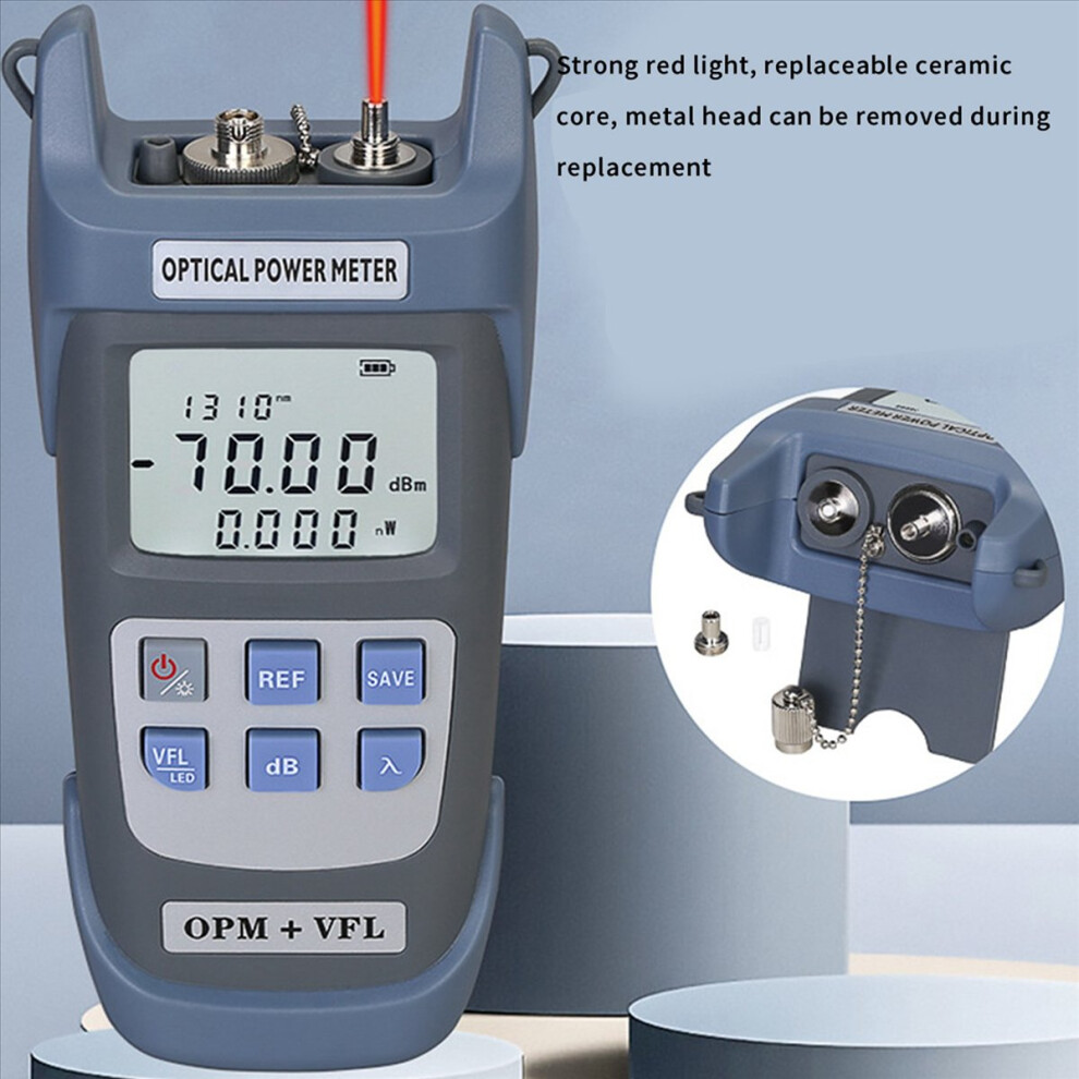 G710b Optical Power Meter(Opm -70 -+10Dbm) 10Km Vfl 10Mw 4711578750865