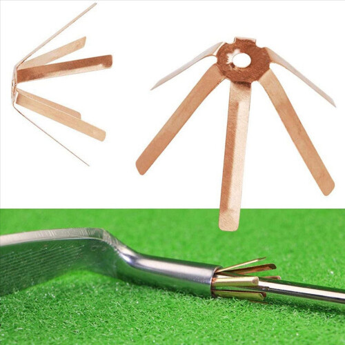 20 st. mässingsgolfadapterdistanser passar 0,350 golfskaftsshims 2