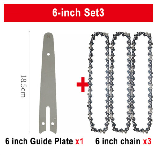 1/4 Chainsaw Chain 6 Inch Electric Saw Logging Blade Pruning Chain 1