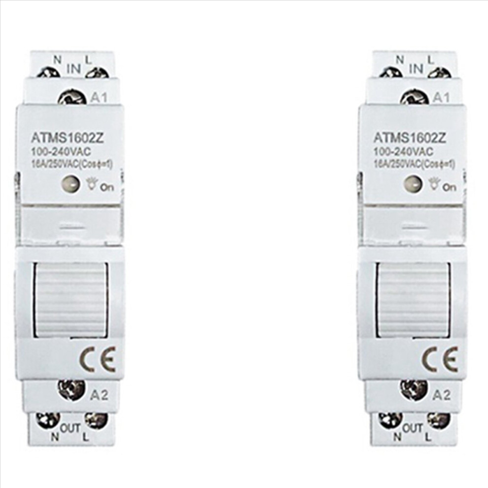 Tuya Smart Life Zigbee 16A Din Rail 1P Switch Kwh Meter 4711578748190