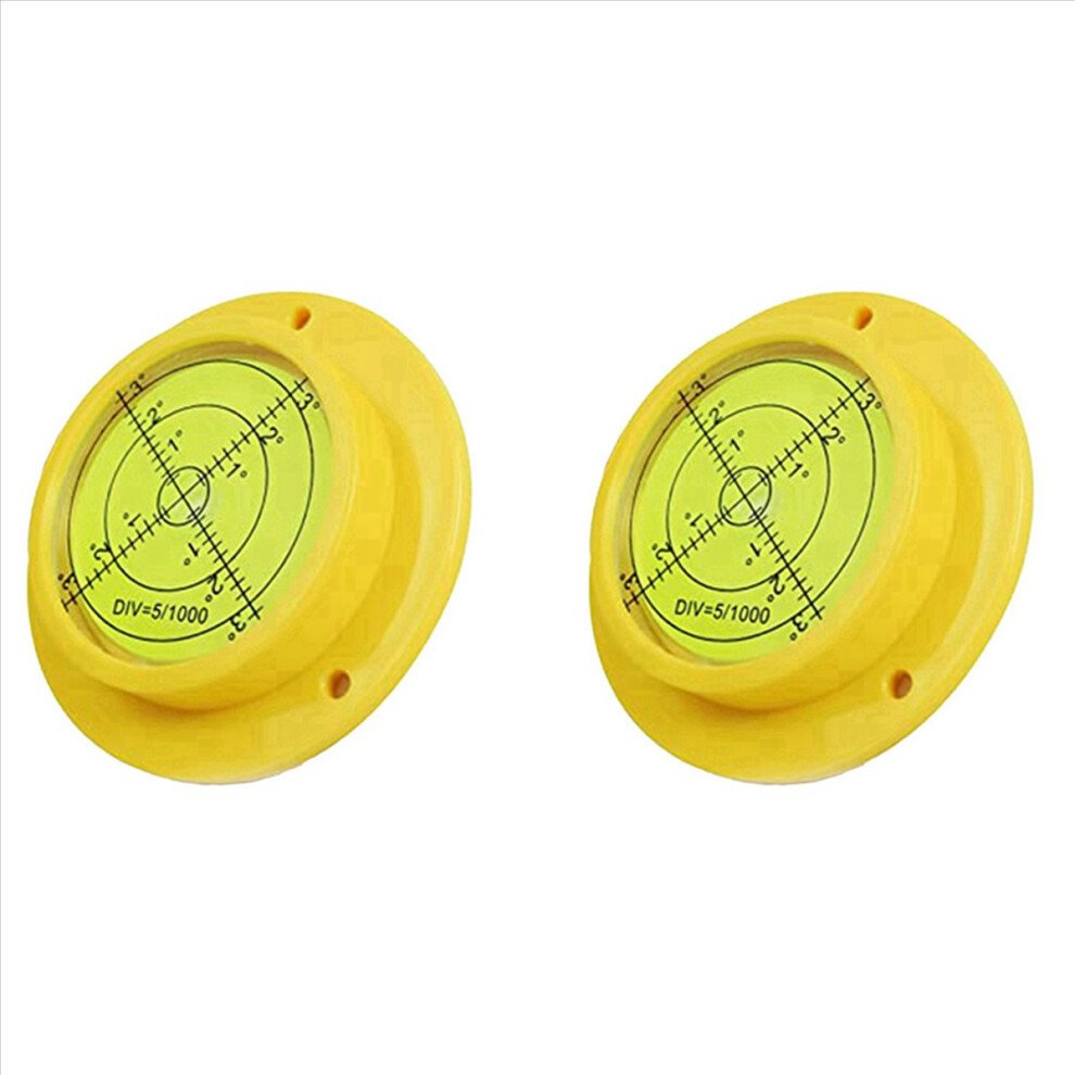 Round Bubble Level, 90X17mm High Precision Circular Spirit Level 4711578747827