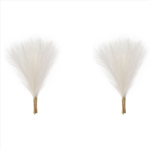 Τεχνητό γρασίδι Pampas, 45cm τεχνητό γρασίδι Pampas (λευκό)