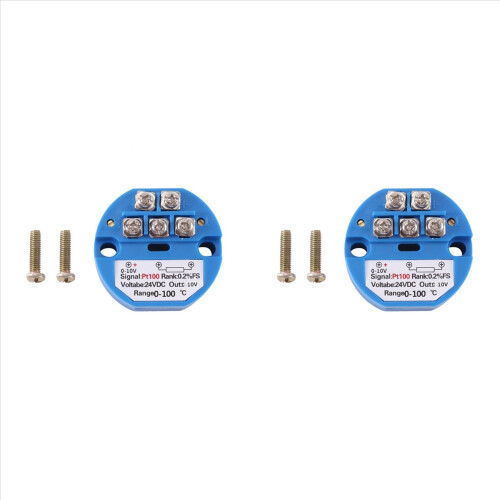 Πομπός θερμοκρασίας PT100 τύπου 0-10V 0-100 μοιρών RTD DC24V