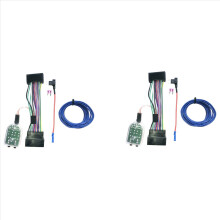 Til 2011-2018 Subwoofer Forstærker Adapter Plug and Play Ledningsnet
