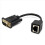 VGA to RJ45 Adapter Network Cable to VGA Network Cable Connector 3