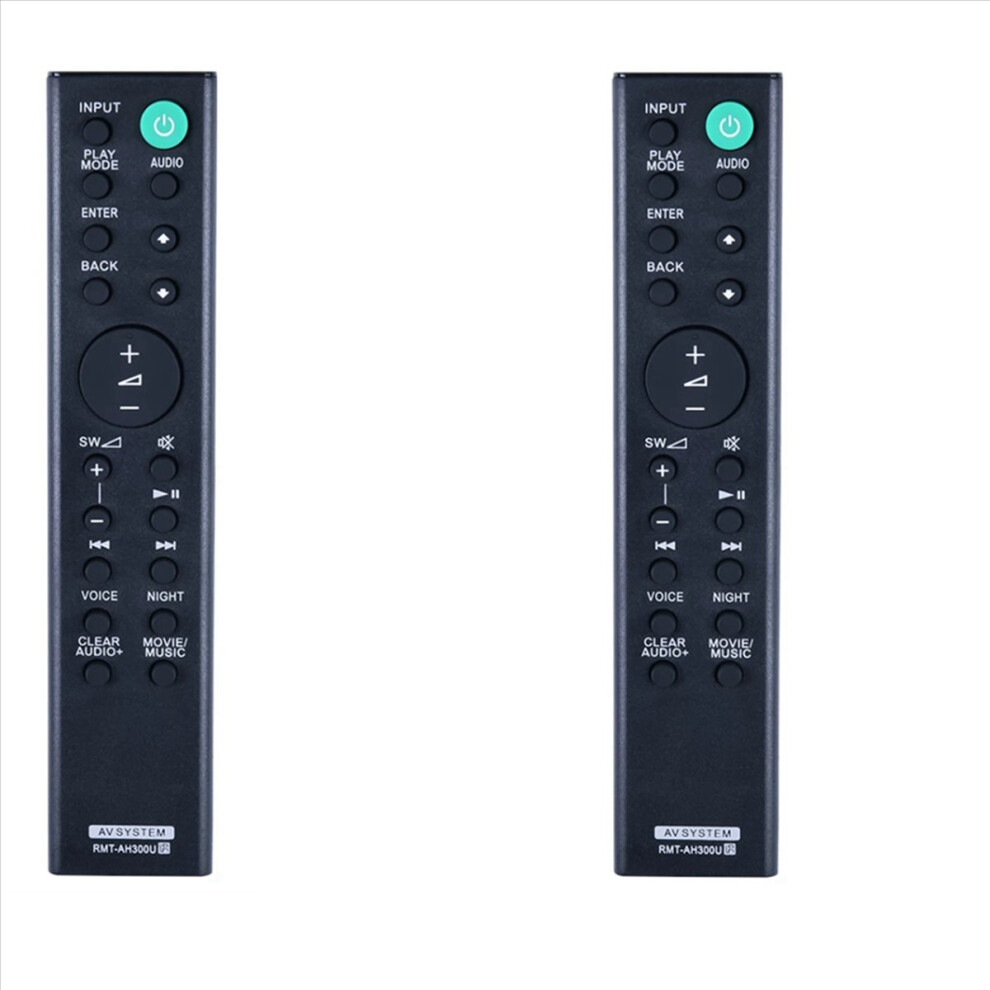 Ah300u Soundbar Remote Control For Ht-Ct291 Sa-Ct290 Black 4711578752579