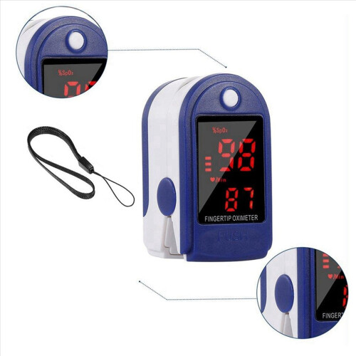 Fingeroximeter / / Hjärtslag / Oximeter 2