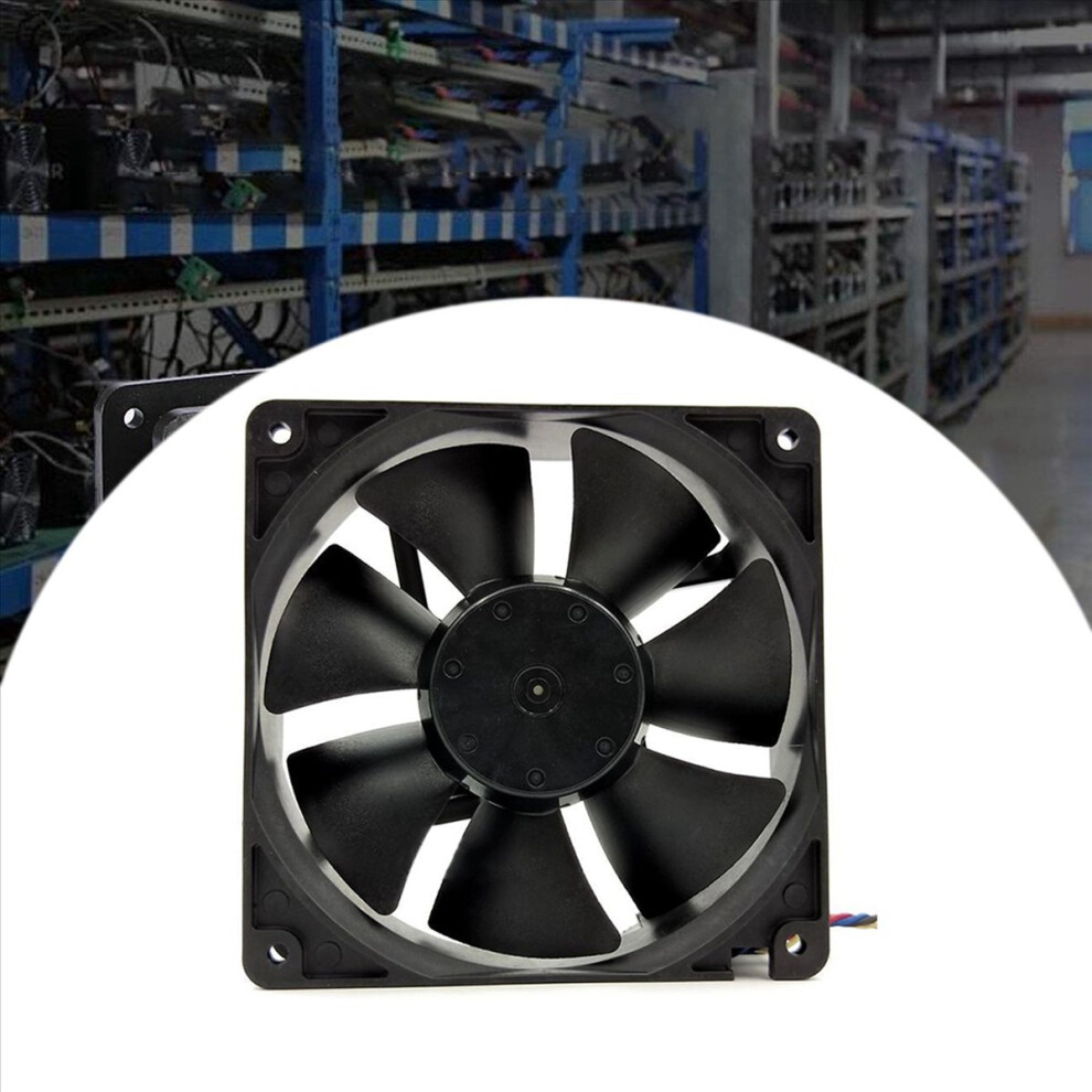 4715Kl-04W-B56 Miner Fan For Nmb 12038 Dc 12V 1.30A 130Cfm 3600Rpm 4711578751657