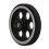 200X6mm Industrial Aluminum Rubber Measuring Rotary Encoder Wheel 4