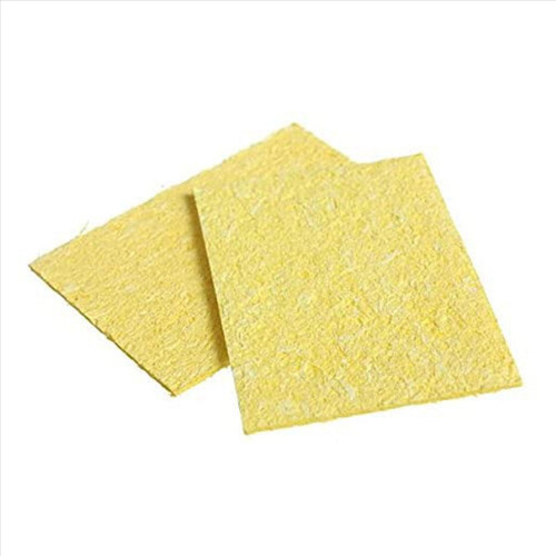100 peças de almofadas de esponja para limpeza de ferro de solda 2