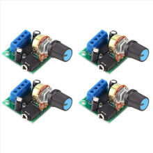 LM386 szuper mini erősítő panel, 3V-12V, hangszóró audiorendszerhez, barkácsoláshoz