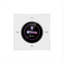 Wall Mounted Bluetooth Audio Control Panel 86 Ceiling Speakers White