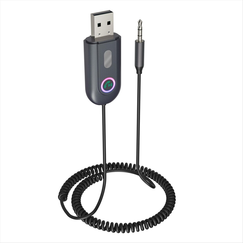 Aux To Bluetooth 5.3 Adapter For Car, Bluetooth Receiver 4711578736296