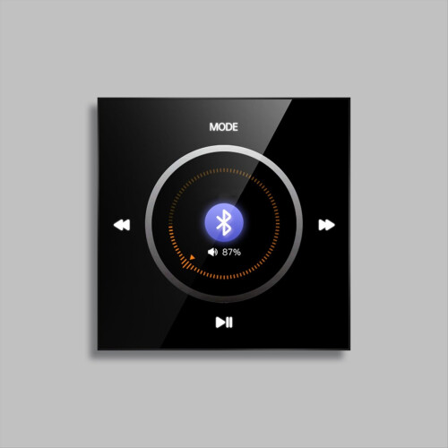 Wall Mounted Bluetooth Audio Control Panel 86 Ceiling Speakers White 2
