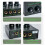 4 Channel Low Noise Stereo Audio Amplifier SET 2 4