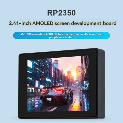 RP2350 2,41 tommer AMOLED touchskærm udviklingskort B 2