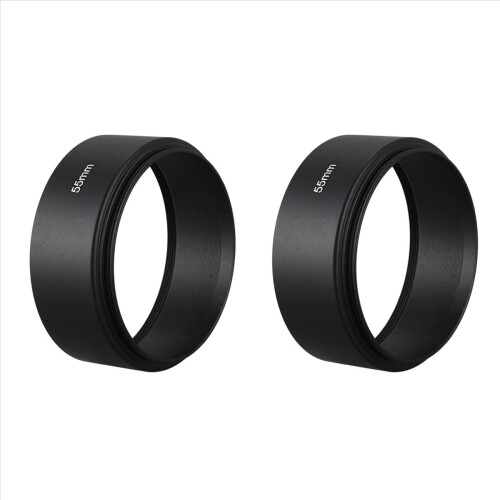 55 mm standard metalmodlysblænde til