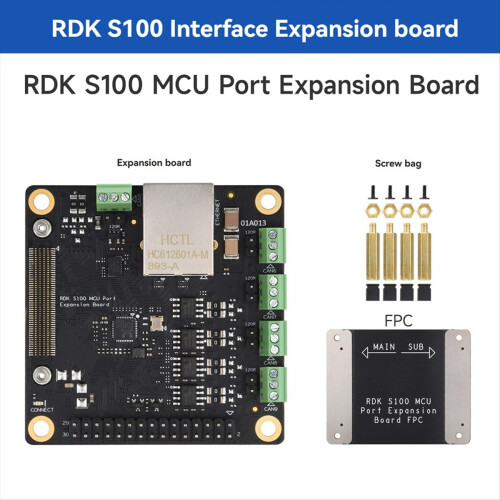 Πλακέτα επέκτασης θύρας MCU RDK S100 Πλακέτα επέκτασης διεπαφής MCU 1