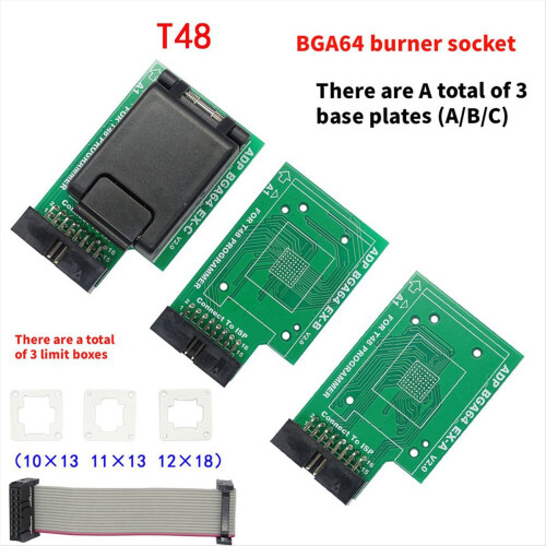 Gniazdo adaptera IC BGA64 V2 do programatora T48 ADP-BGA64-EX-A 2