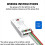 ESP32 WLED USB-C Adresserbar LED-controller Hvid 5