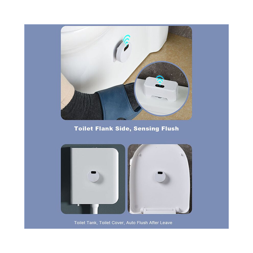 Automatic Toilet Flush Button+Transmitter Toilet Flusher 4713902875527