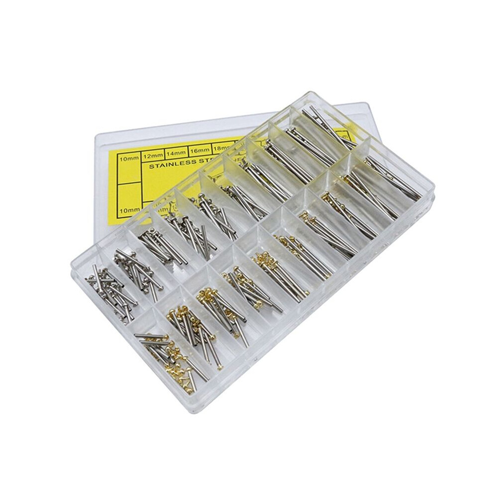 200Pcs 10-28Mm Watch Strap Link Pins Connection Raw Ear Rod Tool Set 4713902875633