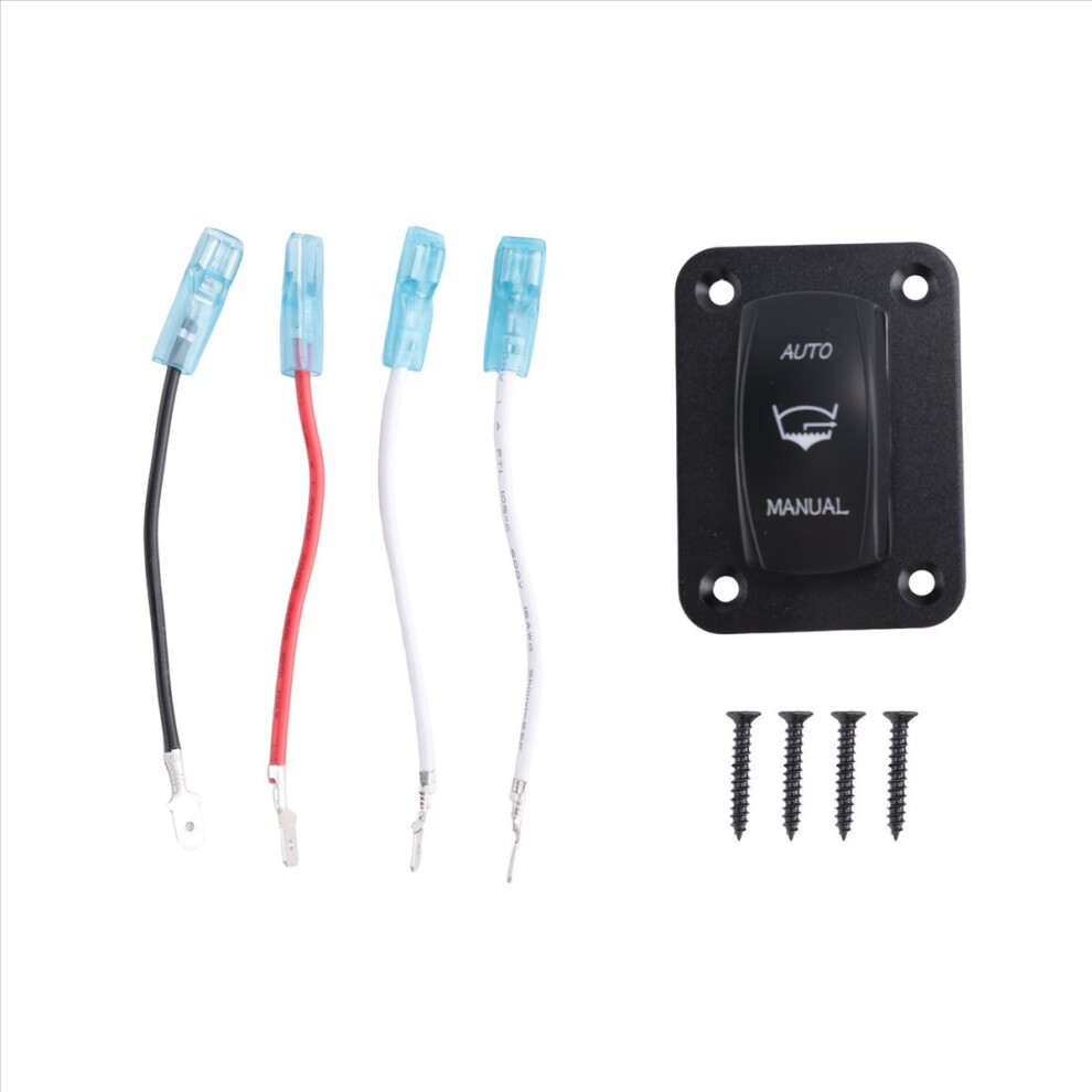 3Way Bilge Pump Rocker Switch Panel 4 Pin On-Off-(On) Spdt For Yacht 4713902895587