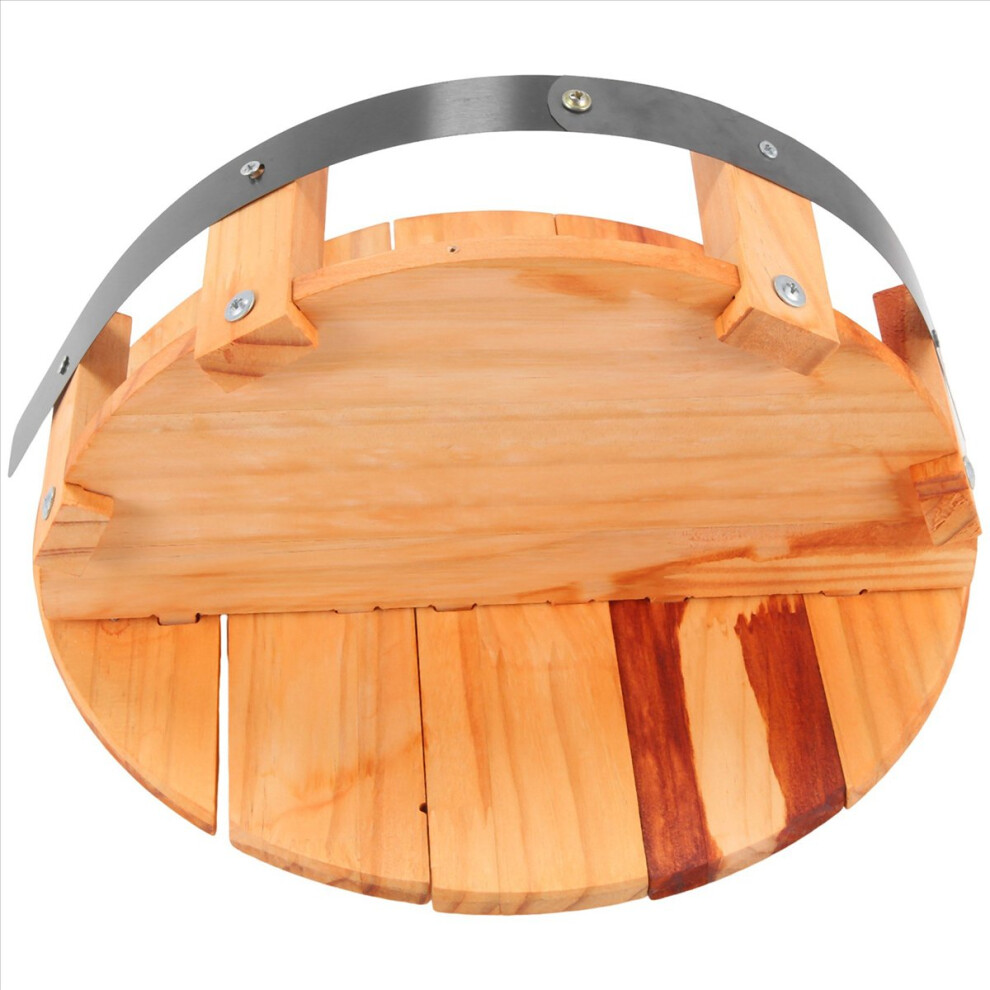 Vintage Round Wooden Whiskey Shelf, Wine Rack Wall Mounted-image-OPC-PMDD6Q2-NEW