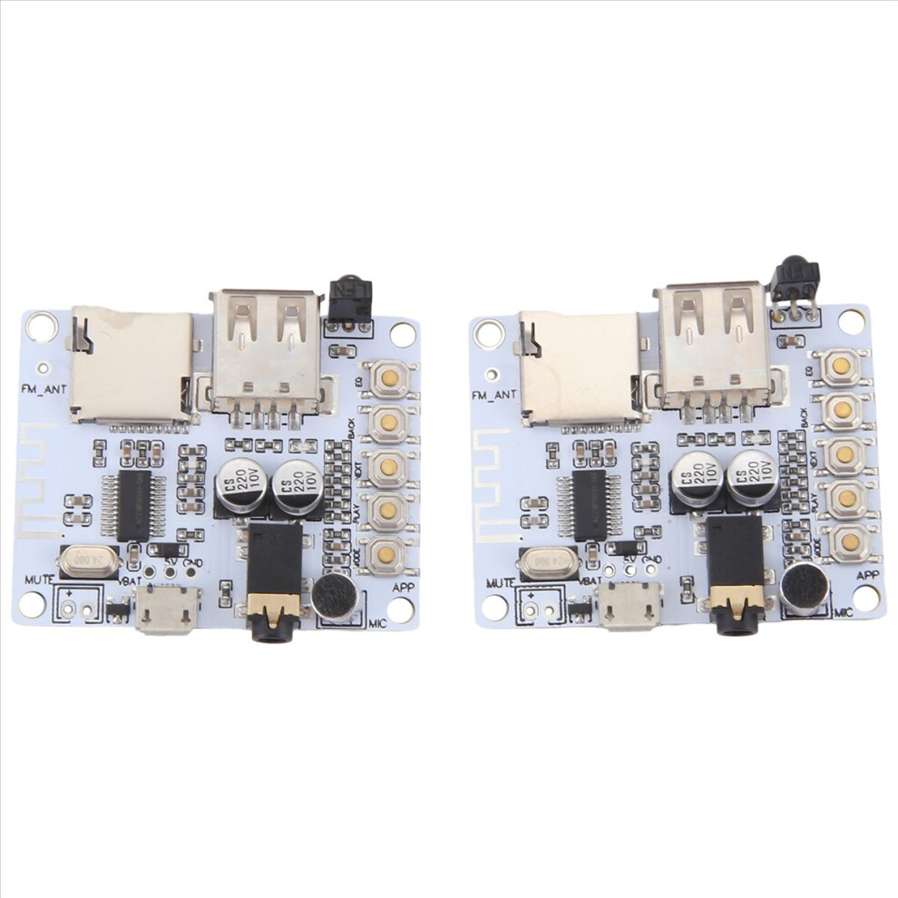 2Pcs Bluetooth Audio Receiver Module Wireless Module