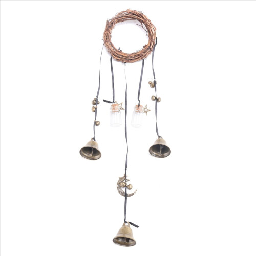 Witch Bells for Door Knob for Protection, Witch Wind Chimes 1