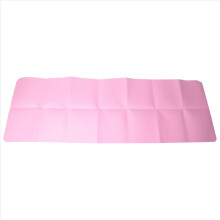 Foldable Yoga Mat Folding Travel Fitness Exercise Mat Non-slip pink
