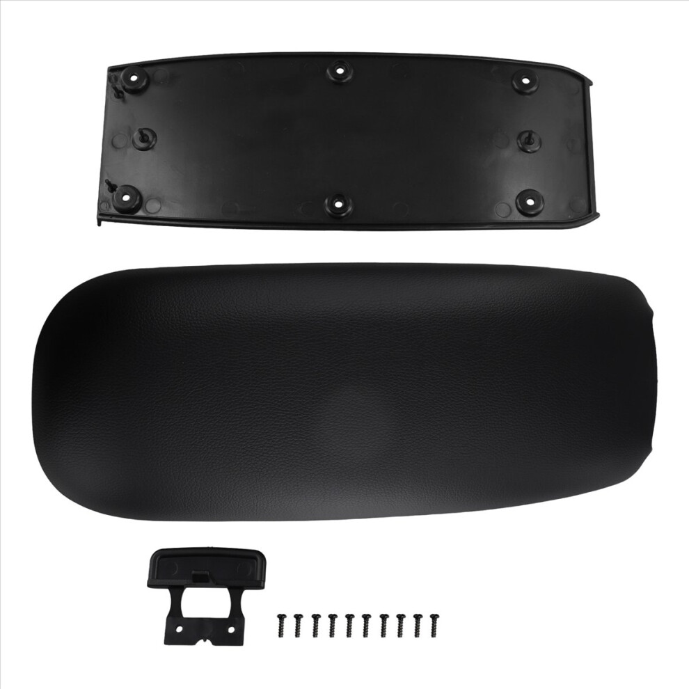 Car Center Console Lid Armrest Cover Replacement For Black 4713902804343