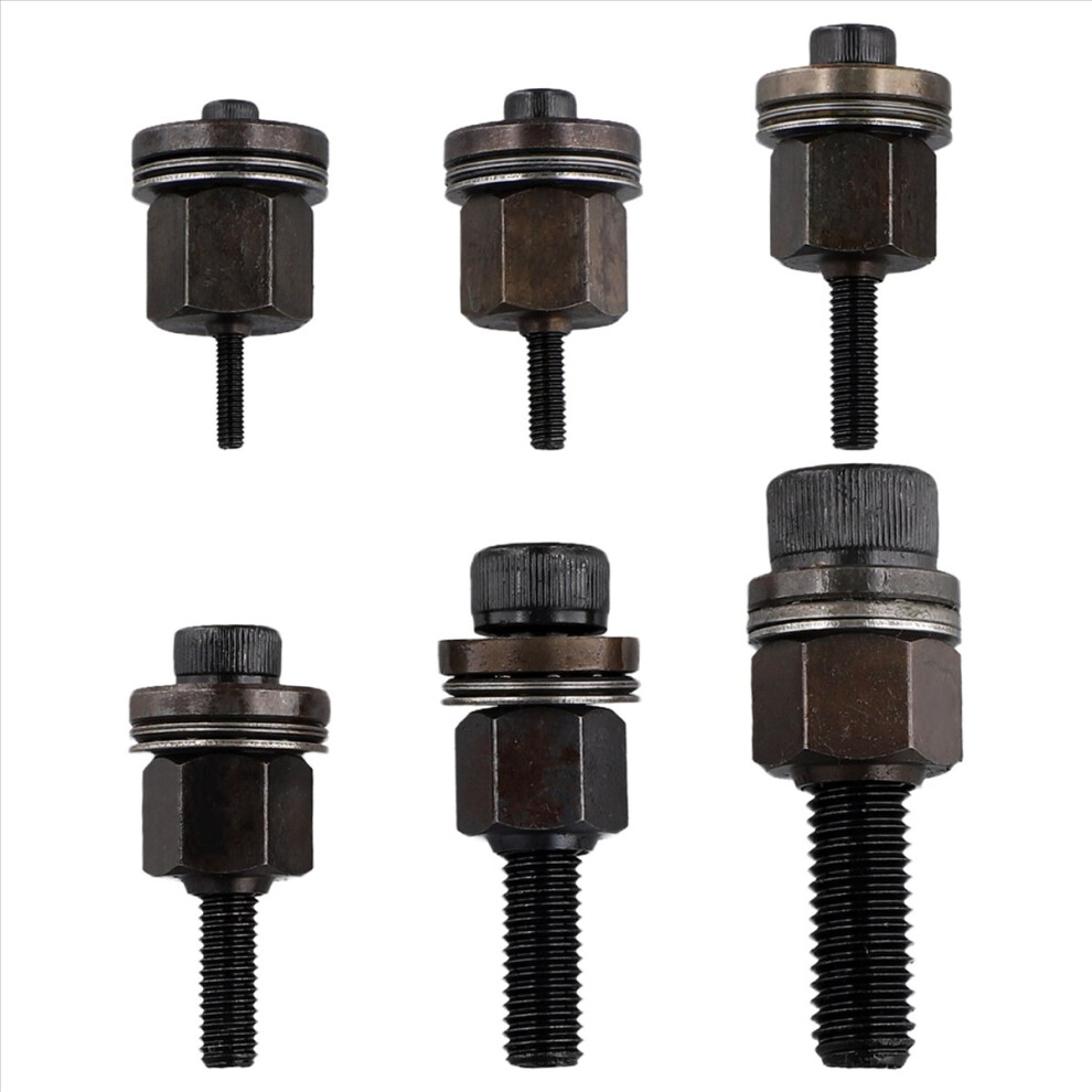6Pcs Hand Rivet Tool Steel Head Set Manual Riveter Replace Tip Nut 4713902803407
