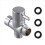 Brass Metal Shower Arm Diverter Valve 3